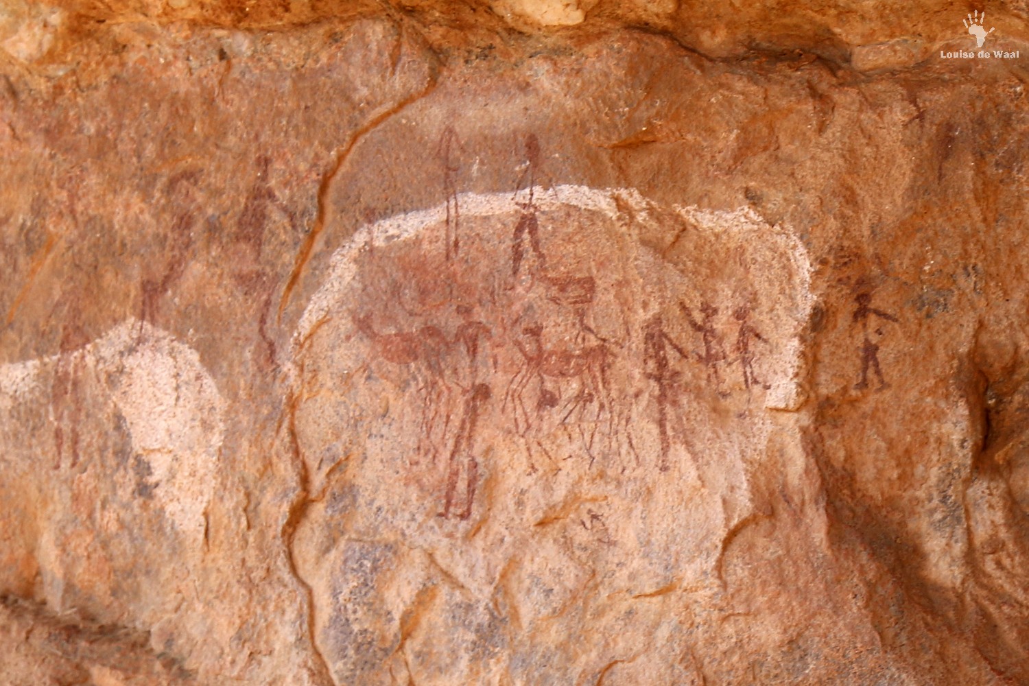 San rock art 2 baleni salt makers